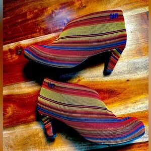 VGUC United Nude red/orange boots